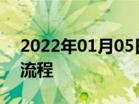 2022年01月05日最新发布:12123新车选号流程