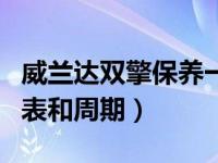 威兰达双擎保养一次多少钱（威兰达保养费用表和周期）