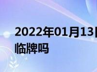 2022年01月13日最新发布:牌照下来了能用临牌吗