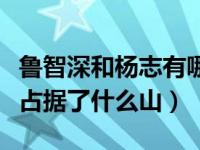 鲁智深和杨志有哪些不同之处（鲁智深和杨志占据了什么山）