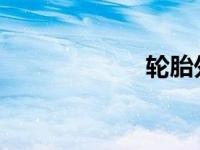 轮胎外壁上有油渍
