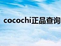 cocochi正品查询（COCOCHI是什么品牌）