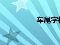 车尾字标抠掉交警管吗
